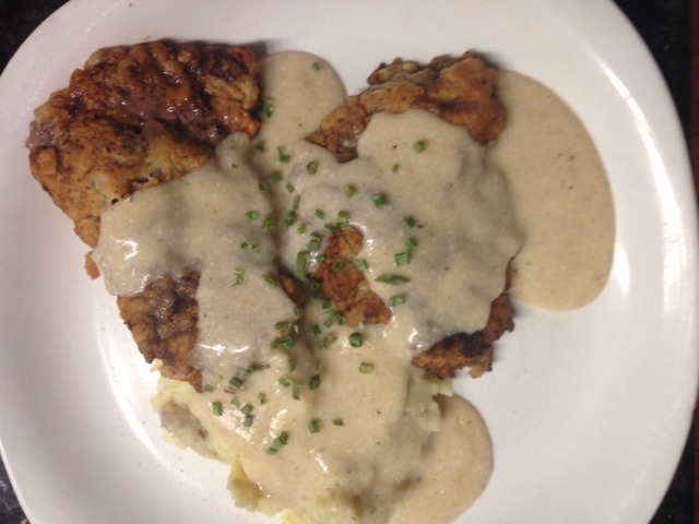 chicken fried steak 1