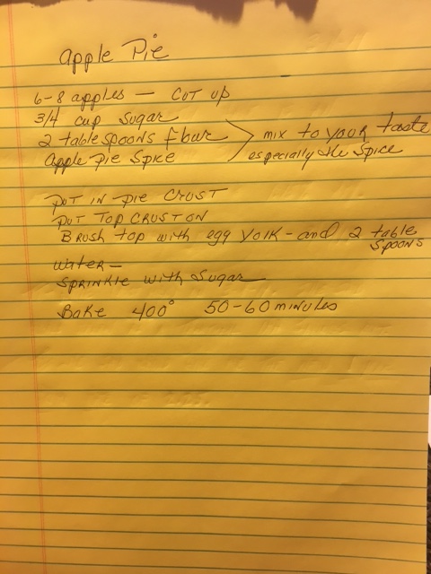 apple pie