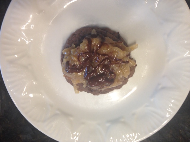 german chocolate cookie 1