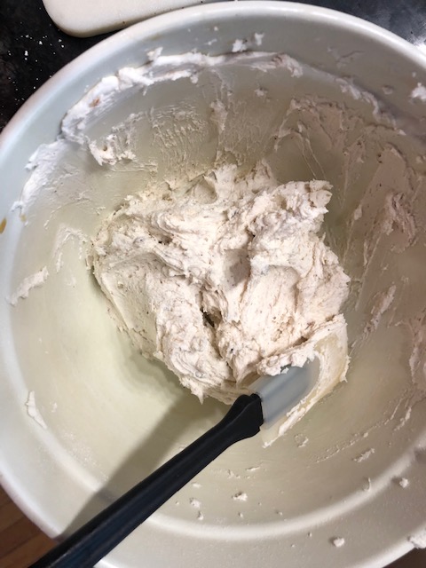 maple cupcake with bacon frosting 2