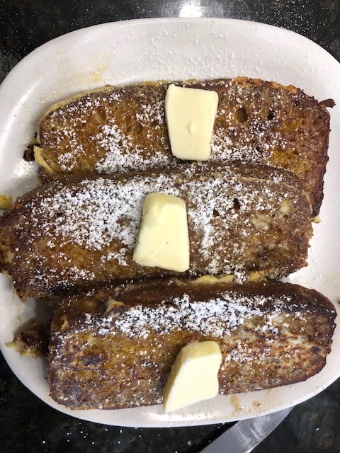 Pumkin Bread French Toast