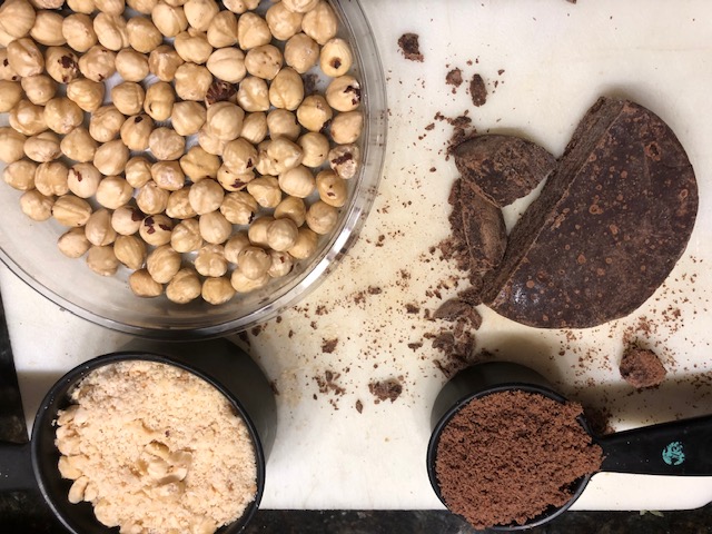 hazelnut chocolate snowballs 3