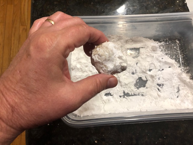 hazelnut chocolate snowballs 6