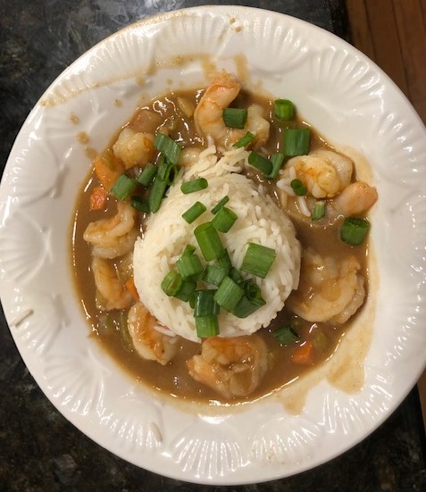 Shrimp etouffe