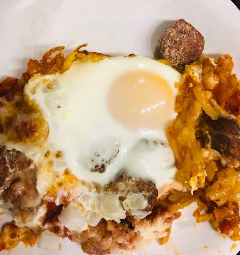 Southwest hashbrown casserole 1